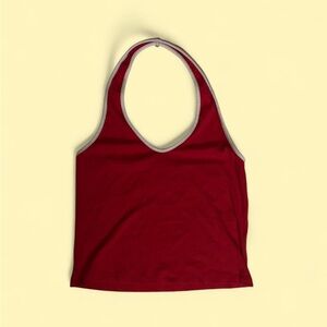 Urban Outfitters Red Halter Tank Top